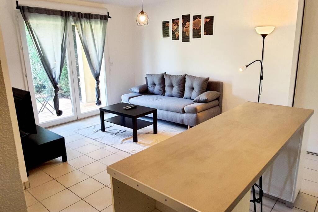 Charmant Appartement Avec Terrasse Et Jardin Au Calme Proche Bus Metro Тулуза Экстерьер фото